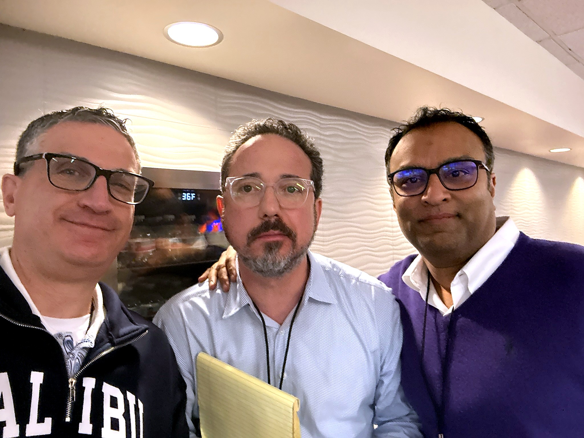 Andrew Hillman with friends
